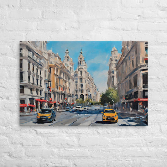 gran via madrid painting style swagger desgin