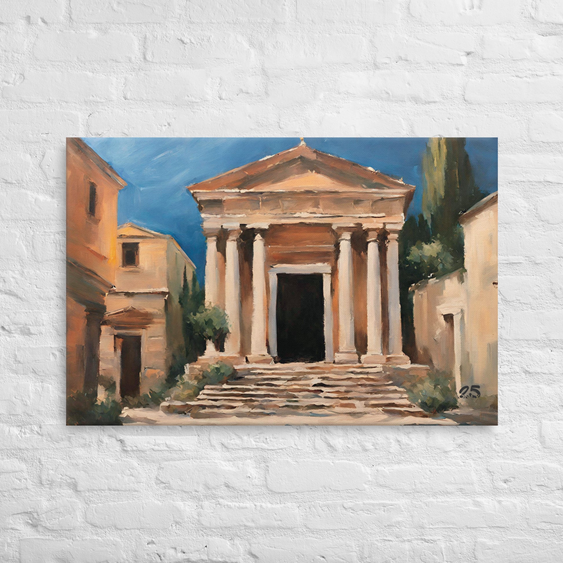 Greek Temple swagger design